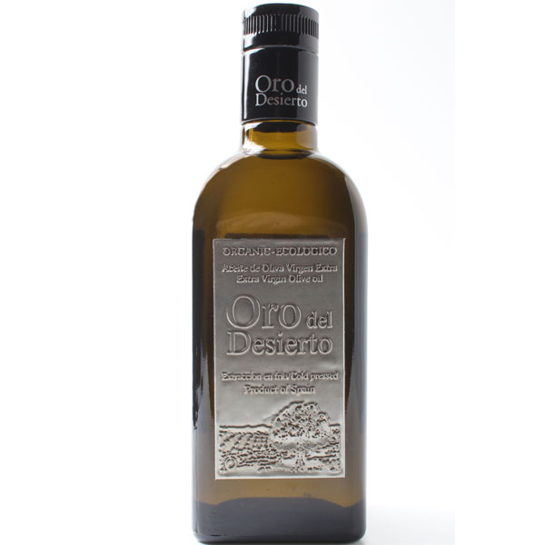 Oro del Desierto 500ml Organic Olive Oil